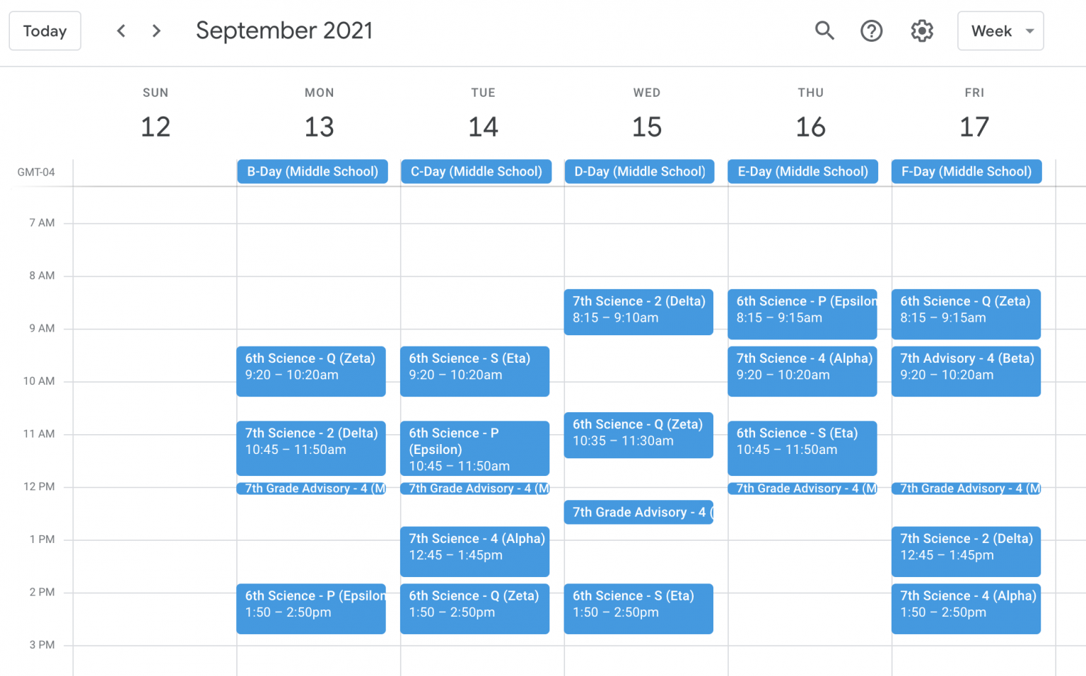 Color Code My Google Calendar Richard A Anderson
